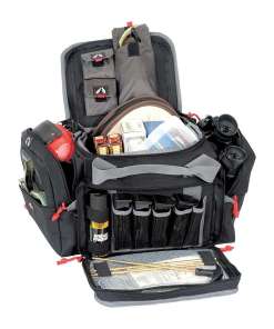 G-Outdoors Medium Range Bag with Lift Ports & 2 Ammo Dump Cups Black