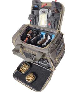 G-Outdoors Range Bag with 2 Dump Cups and Foam Cradle for 4 Handguns M/L