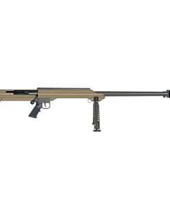 Barrett Model 99 Rifle 50 BMG Single Shot 32" Heavy Barrel FDE Finish w/Bipod and Pelican Hardcase
