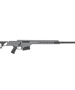 Barrett SMR MRAD Fixed Stock Rifle .338 Norma Magnum 10rd Magazine(1) 26'' Fluted Barrel Tungsten Grey Finish