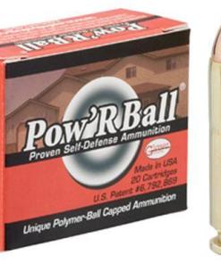 Glaser Pow'RBall Handgun Ammunition  10mm Auto 135 gr JHP 1400 fps 20/box