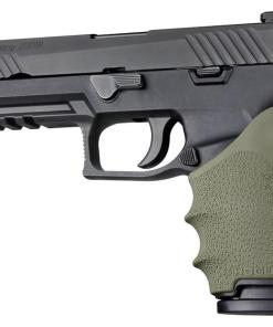 Hogue HandAll Beavertail Grip Sleeve Sig Sauer P320 OD Green