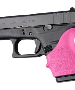 Hogue HandAll Beaver Tail Grip Sleeve Glock 42 43 Pink