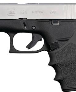 Hogue HandAll Beavertail Grip Sleeve Glock 43X 48 - Black