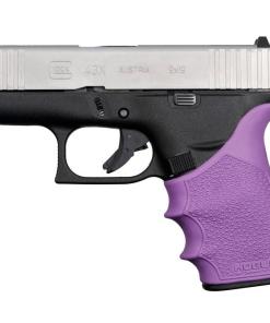 Hogue HandAll Beavertail Grip Sleeve Glock 43X 48 - Purple