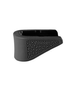 Hogue Overmolded Rubber Grip Extension Base Pad for Glock 42 6/rd Magazines Black