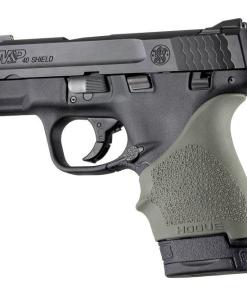 Hogue HandAll Beaver Tail Grip Sleeve S&W M&P Shield Ruger LC9 Glock 26/27 OD G