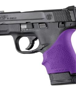 Hogue HandAll Beaver Tail Grip Sleeve S&W M&P Shield Ruger LC9 Glock 26/27 Purple