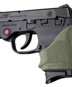 Hogue HandAll Beaver Grip Sleeve S&W Bodyguard 380/Taurus TCP & Spectrum OD GN