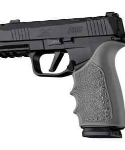 Hogue HandAll Beavertail Handgun Grip Sleeve for Sig Sauer P365 XMacro Slate Grey