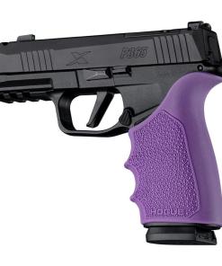 Hogue HandAll Beavertail Handgun Grip Sleeve for Sig Sauer P365 XMacro Purple