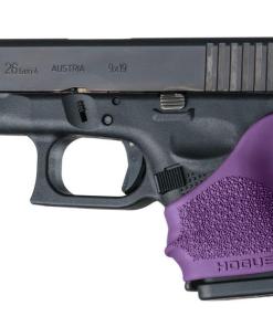 Hogue HandAll Beavertail Grip Sleeve Glock 26/27-Purple