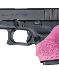 Hogue HandAll Beavertail Grip Sleeve Glock 26/27-Pink