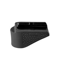Hogue Overmolded Rubber Grip Extension Base Pad for Glock 26 10/rd Magazines Black