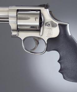 Hogue S&W K/L Convertion Kit - Round to Square Butt - Rubber Monogrip