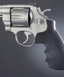 Hogue S&W N Convertion Kit - Round to Square Butt - Rubber Monogrip