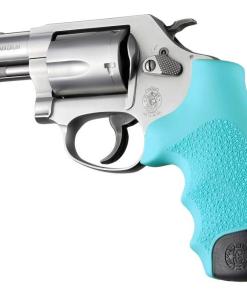 Hogue Rubber Monogrip for S&W J Frame - Aqua