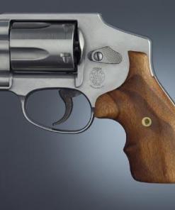 Hogue Grips S&W J Frame Round Butt Goncalo Alves Ultra Compact Bantam Grip