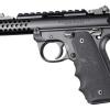 Hogue Ruger 22/45 MKIV Rubber Grip with Finger Grooves Black