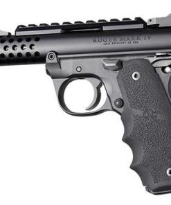 Hogue Ruger 22/45 MKIV Rubber Grip with Finger Grooves Black