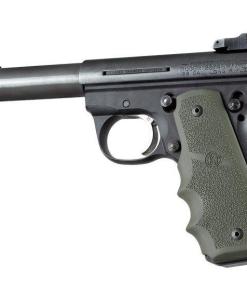 Ruger 22/45 RP Rubber Grip with Finger Grooves OD Green