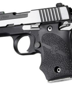 Hogue Ambi Safety Rubber Grip with Finger Grooves for SIG Sauer P938 Black