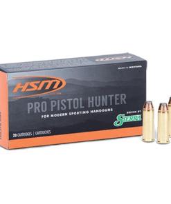 HSM Pro Pistol Hunter Handgun Ammunition 10mm Auto 180gr JHP 20/ct