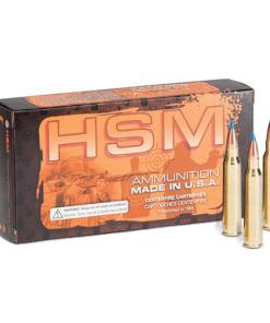 HSM Varmint BlitzKing Rifle Ammunition .220 Swift 50gr PT 3551 fps 20/ct