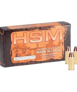 HSM Self-Defense Handgun Ammunition .32 H&R 100gr JHP 1150 fps 50/ct