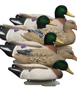 Higdon Outdoors Battleship Mallard Flocked Heads 6/ct
