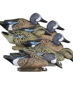 Higdon Outdoors Standard Blue Wing Teal Foam Filled 6pk