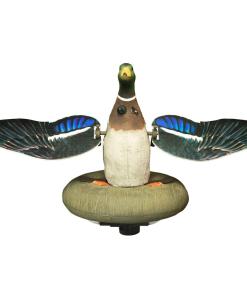 Higdon Outdoors XS Splashing Flasher Mallard Drake Moving Decoy 12V with Timer