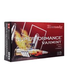 Hornady Superformance Varmint V-Max Rifle Ammunition .243 WSSM 75gr PT 3800 fps 20/ct