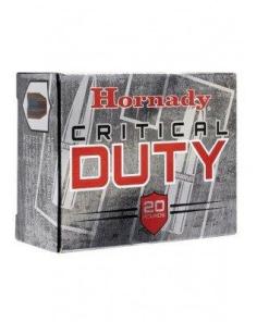 Hornady Critical Duty Handgun Ammunition 9mm Luger (+P) 124 gr Flexlock 25rd