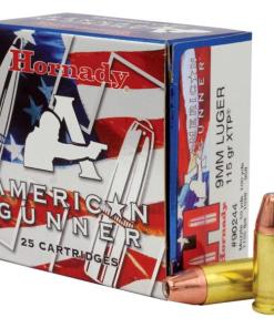 Hornady American Gunner Handgun Ammunition 9mm Luger 115 gr XTP 1155 fps 25/ct
