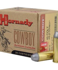Hornady Cowboy Handgun Ammunition .45 LC 255 gr FN 725 fps 20/ct