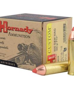 Hornady Custom Handgun Ammunition .500 S&W 300 gr FTX 2075 fps 20/rd