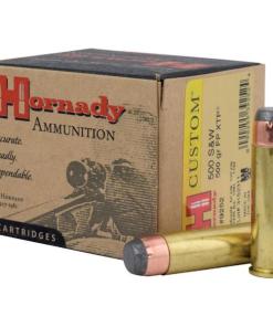 Hornady Custom Handgun Ammunition .500 S&W 500 gr XTP 1425 fps 20/ct