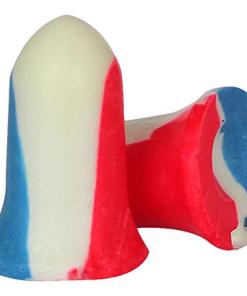 Howard Leight Shooter's Earplugs 33NRR Red White Blue 100 Pairs
