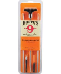 Hoppe's 3 Piece Benchrest Stainless Steel Cleaning Rod - Rifle/ Shotgun