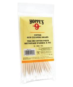 COTTON CLEANING SWAB 100 CT WOOD GRAIN 5.9 LONG POLY BAG