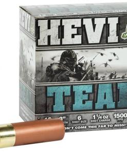 Hevi-Shot Hevi-Teal Shotshells 12 ga 3" 1-1/4 oz 1500 fps #6 25/ct