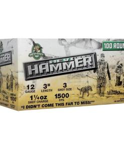 Hevi-Shot HEVI-Hammer Shotshells 12ga 3" 1-1/4oz 1500 fps #3 100/ct