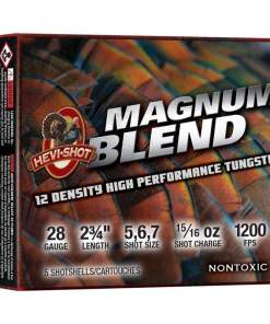 Hevi-Shot Magnum Blend Shotshells 28ga 3" 1oz 1200 fps #5/#6/#7 5/ct