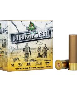 HEVI-Shot Hevi-Hammer Shotshell 12ga 3.5" 1.5oz 1500 fps #BB 25/ct