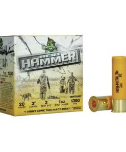 HEVI-Shot HEVI-Hammer Shotshells 20 ga 3" 1oz 1350 fps #2 25/ct