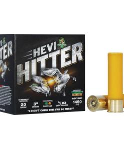 HEVI-Shot HEVI-Hitter Tungsten/Steel Shotshells 20ga 3" 7/8oz 1450 fps #4 25/ct