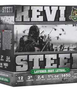 HEVI-Shot HEVI-Steel Shotshells 12ga 3" 1-3/8oz 1450 fps #2 25/ct