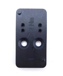 H&K Optics Plate #1 for VP9 Optic Ready Models fits Meopta Meo Sight III/Eotech MRDS/Noblex Sight III/Meprolight MicroRDS