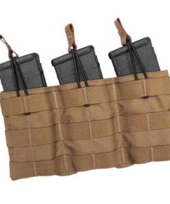 TacShield Triple Speed Load Rifle Magazine Pouch Coyote Tan